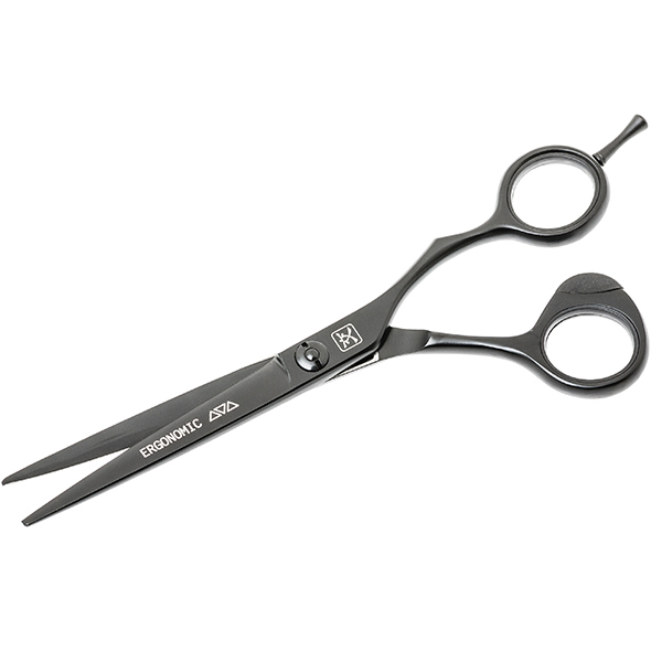 Ножницы для стрижки Katachi Black Ergonomic 6.5" - 1